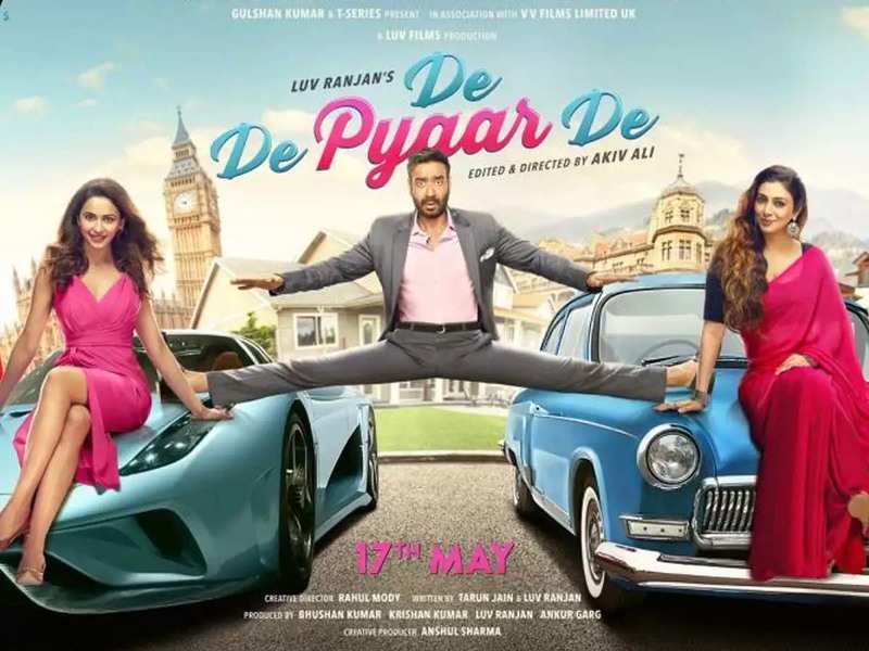 De De Pyar De Film Poster Ajay Devgan