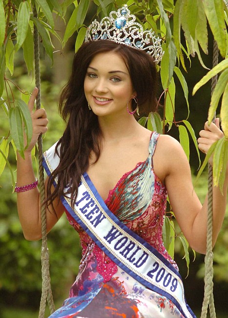 Amy Jackson miss teen world
